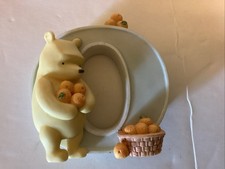 Disney Classic Pooh Michel  Co Alphabet Wall Hang Decor Letter O Orange Pooh