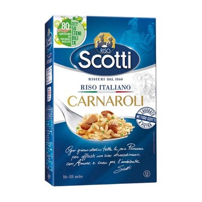 Riso Scotti - Reis Carnaroli - Reis Für Risotti Susogar-Bereit In 16' - 1 Kg