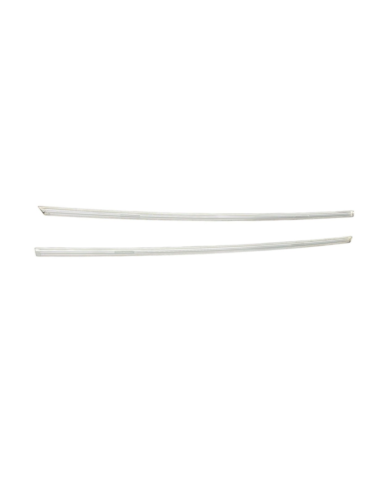 2015-2020 BENTLEY BENTAYGA Rear Left & Right Window Sill Trim Set (2) | Chrome