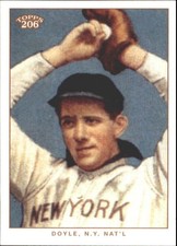 2002 Topps 206 Baseball Card #301A Joe Doyle NY REP