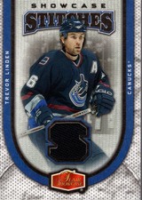 2006-07 Flair Showcase Stitches #SSTL Trevor Linden Jersey - HKY