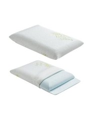 Toddler Pillow, Adjustable Memory Foam Small Pillow for Toddler 2 Years  Green