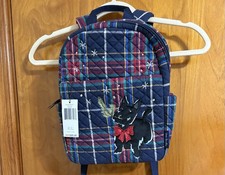 NWT Vera Bradley Scottie Dog small backpack