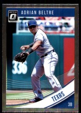Adrian Beltre 2018 Donruss Optic #148 Rangers MLB READ FREE SHIP AutographDen