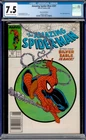 Amazing Spider-Man #301 Newsstand Edition Marvel Comics 1988 CGC 7.5