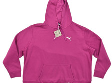 Puma Women 3X Magenta Pink Fleece Hoodie NWT ...