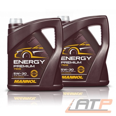 10 L MANNOL ENERGY PREMIUM 5W-30 MOTORÖL FÜR MB 229.52 BMW LL-04 VW RN0710 