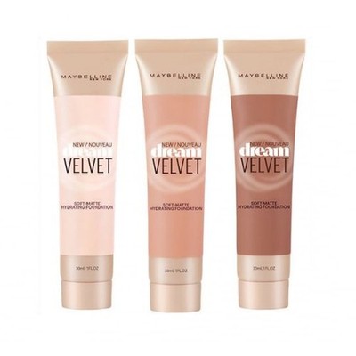 Maybelline Dream Velvet Foundation - 30ml - Wählen Sie Ihre Farbe