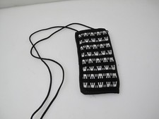 Women's Unbranded glasses case wallet Black white Fabric