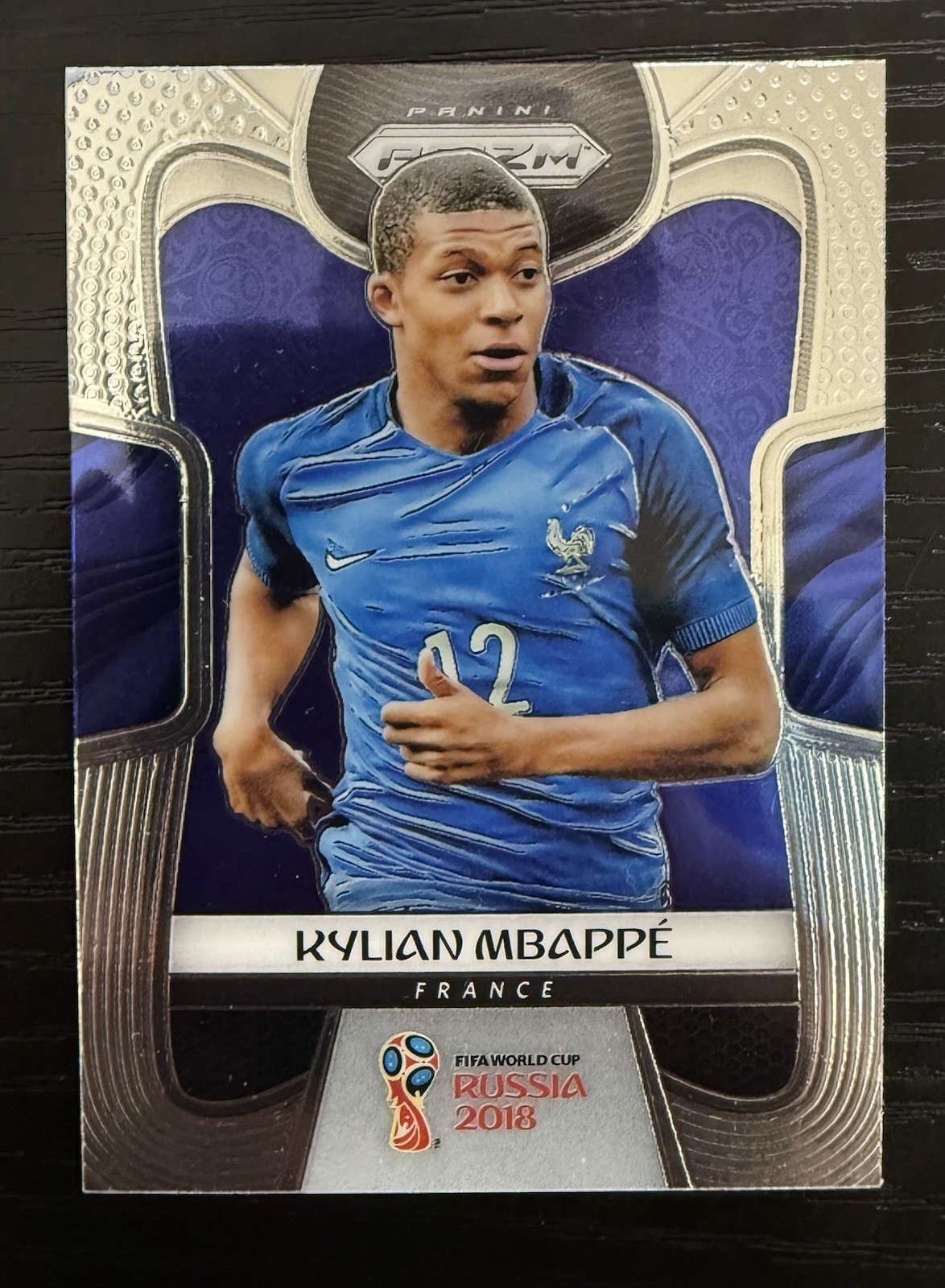 Kylian Mbappe 2018 Pannini Prizm World Cup Rookie #80 France