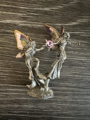 Ridolfi Gallo Pewter Fantasy Angel Fairies Fairy Nymph Pixies Figurine 1993