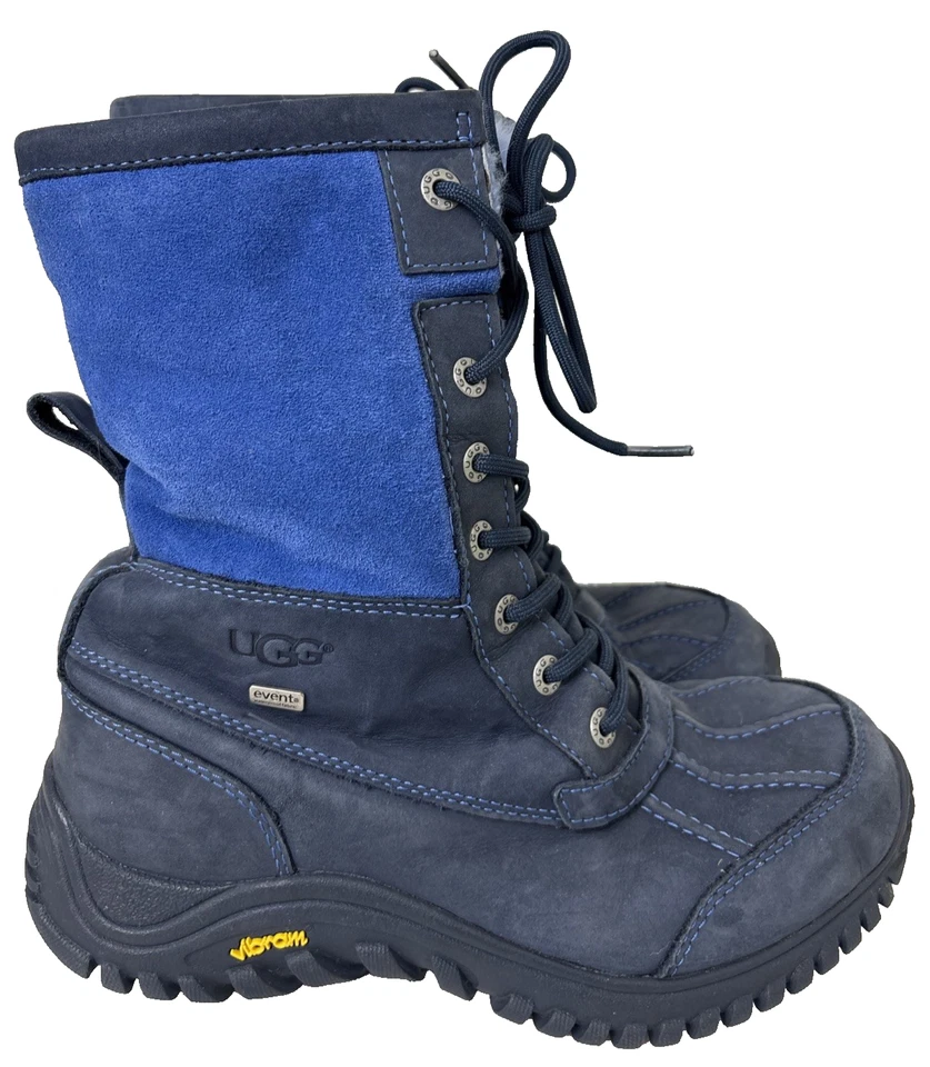 Botas de nieve impermeables UGG Adirondack II para mujer 8 azules Foto 3 de 4