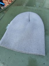Grey Beanie Hat One Size