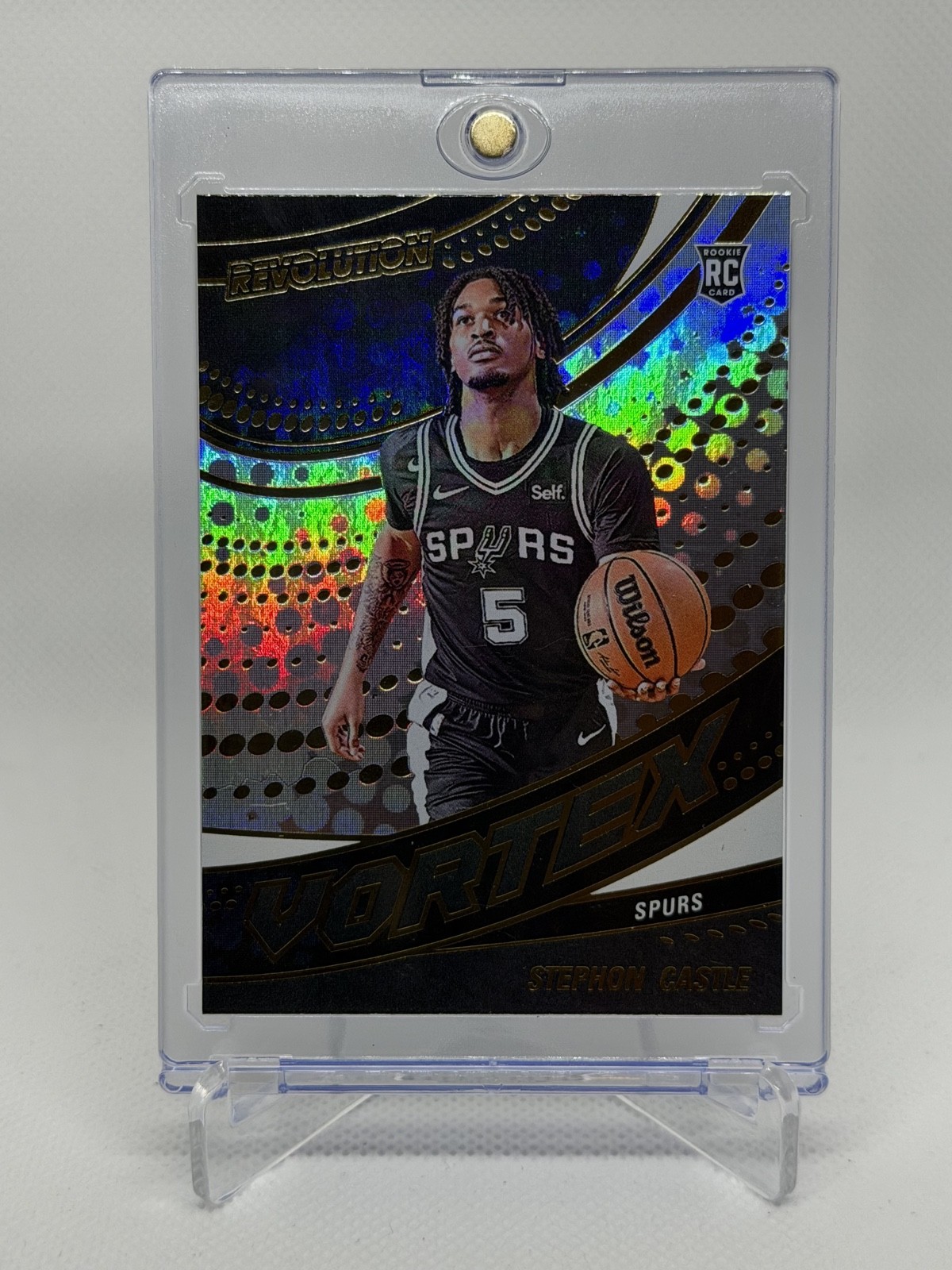 2024-25 Panini Revolution - Vortex Stephon Castle #19 (RC)