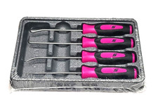 Snap-on Sgasa204cep Pick Set Mini Awl Hook Set 4 Pcs Electric Pink New