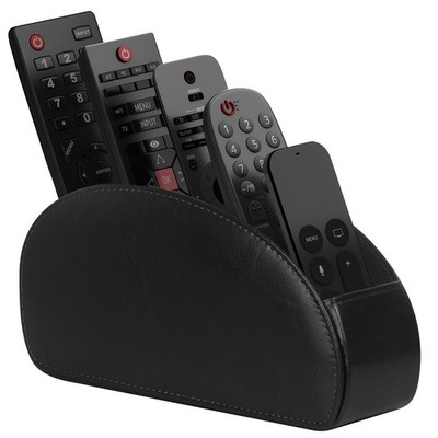 Aufbewahrungsbox PU Leder Telefon und TV Fernbedienung Schreibtisch Organizer Halter Zuhause