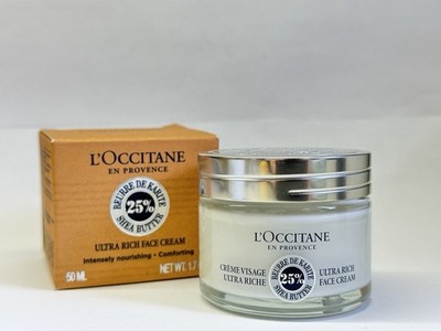 L'occitane 25% Shea Butter Ultra Rich Face Cream 50ML NIB