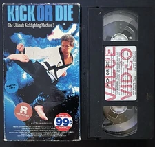 Kick Or Die VHS AIP rare Action 