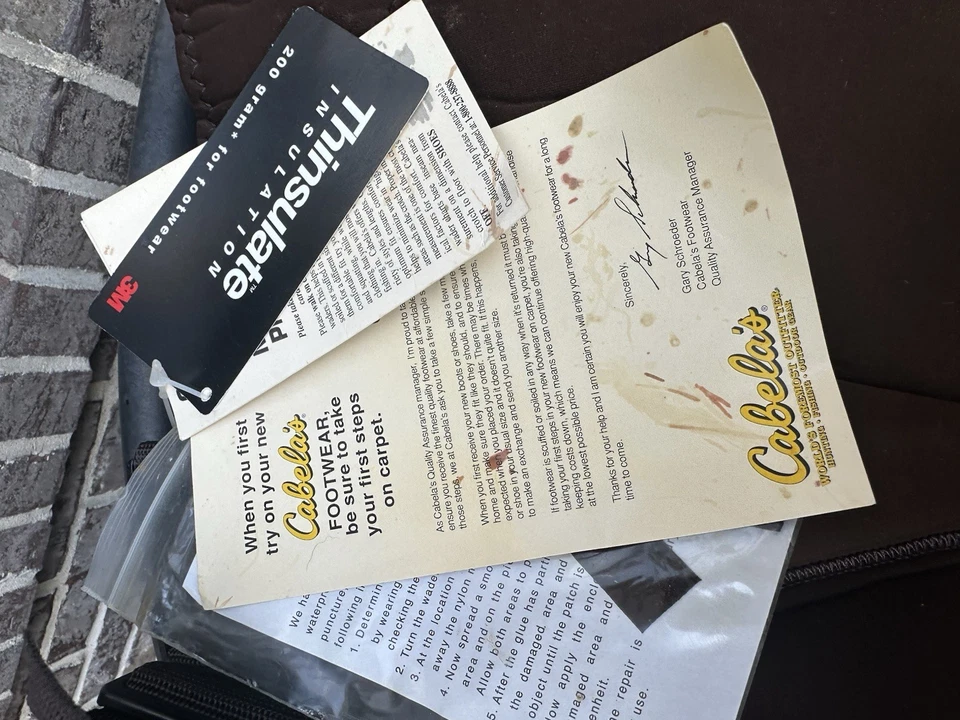 Cabelas 3MM Neostretch Neoprene Waist high Wader Mens Size 8 New In Box - Image 4 of 4