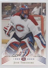 2008-09 Upper Deck Montreal Canadiens Centennial Set Jose Theodore #141 0m8e