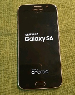 Samsung Galaxy S6 SM-G920F 64GB Schwarz Android