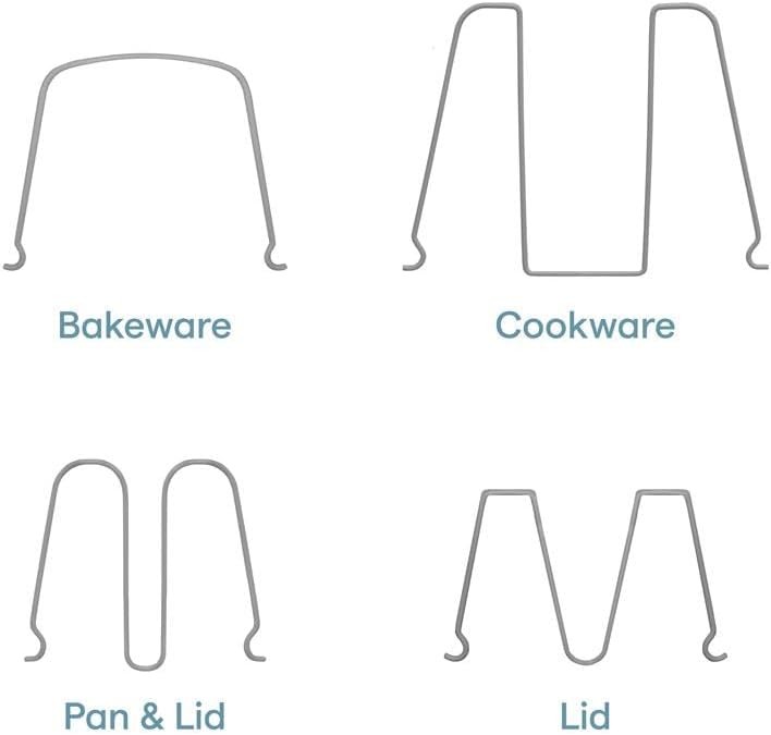 YouCopia StoreMore Adjustable Bakeware Rack, Cookie Sheet Standard, White 