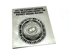 1974 Mazda Questions & Answers Rotary Engine RX-2 RX-3 RX-4 Brochure