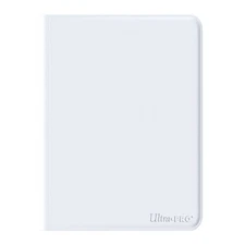 Ultra PRO - Vivid 9-Pocket Zippered PRO-Binder: White - Protect 360 Standard Siz