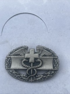 Combat Medic Badge Vietnam Issue Pin Back Army Military ￼￼