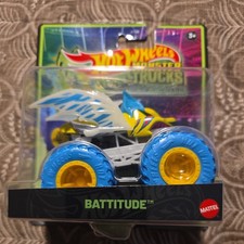 Hot Wheels - 2024 Monster Trucks Glow in the Dark Battitude BBHWC89 