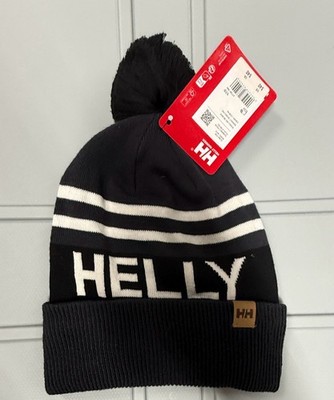 Helly Hansen Ridgeline Pom Beanie Black White