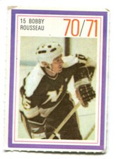 1970-71 Esso Power Player Bobby Rousseau Stamp Minnesota North Stars