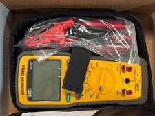 Uei IRT803 Insulation Resistance Tester 600V AC/DC, Megohmmeter Measures Insul.