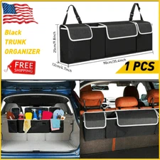 600D Oxford Trunk Organizer Folding Caddy Storage Collapse Bag for Car Truck SUV