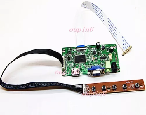 LED LCD EDP Board VGA HDMI Controller kit for B173RTN01 B173RTN02 1600X900 Panel