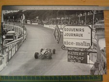 1967 Monaco Grand Prix Ferrari 312 Print n Jim Clark Graham Hill Lotus BRM