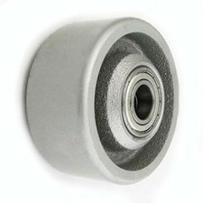 Transportrollen Schwerlasträder aus Gusseisen Ø 125 mm /800kg! 20Z