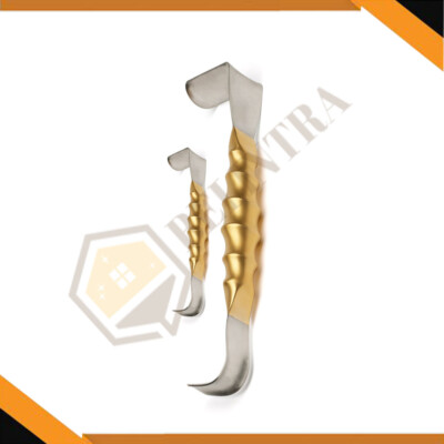 Tebbett Double Ended Breast Retractor, 24cm, Style-2, Reusable,