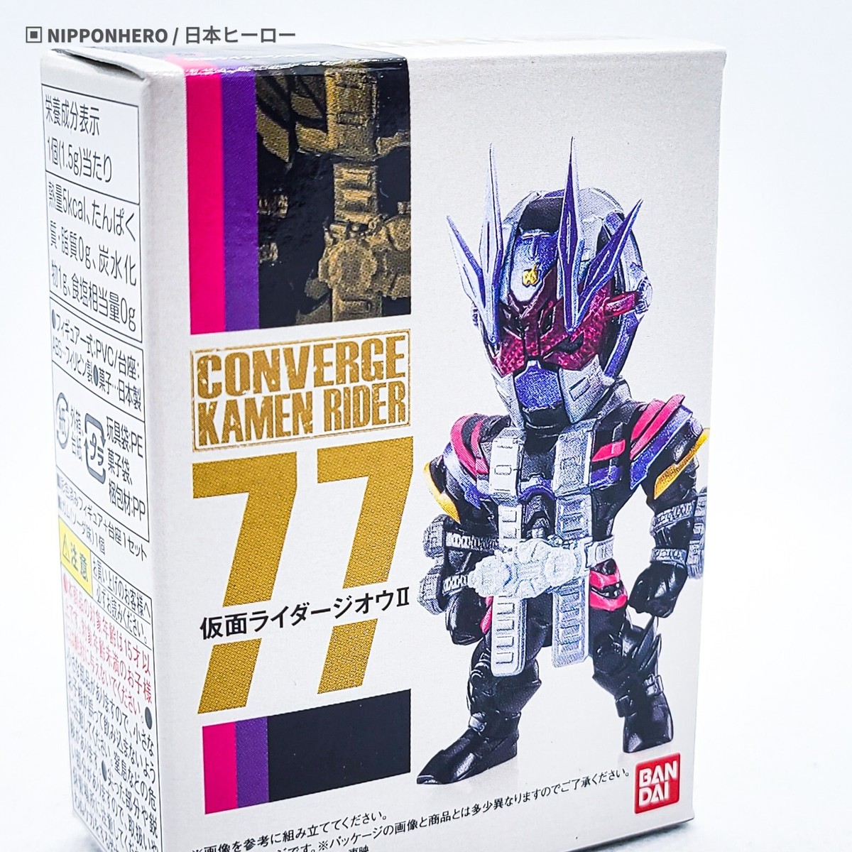Kamen Rider Converge ZI-O II #77 Masked Rider Bandai Japan MISB