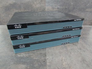 Lot-of-3-Cisco-1921-CISCO1921-K9-V01-Integrated-Service-Gigabit-Network-Router