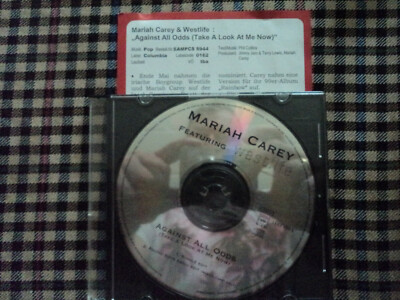 Mariah Carey & Westlife Against all Odds Pound Boys Radio Edit Single CD German 