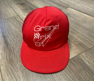 Vintage 1981 Formula 1 Racing Grand Prix Mesh Trucker hat 80s one Championships