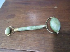 Natural Acupress Quartz Jade Facial neck massager Roller relaxation tool