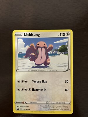 Lickitung 113/163 Common Battle Styles Pokemon TCG