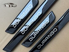 For Durango Accessories Car Door Scuff Sill Cover Panel Step Protector Trims X4