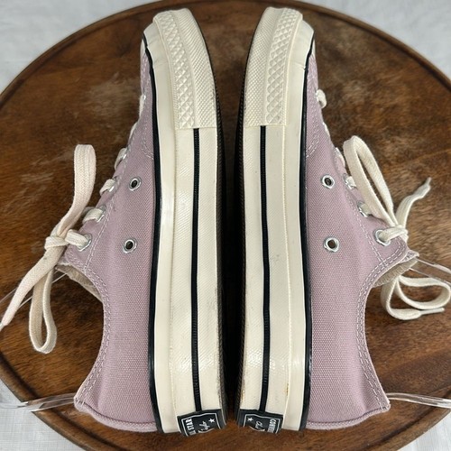 Converse Shoes Wm 7.5 Pale Purple Lace Up Low Chuck Taylor Sneakers All Star - Picture 6 of 14