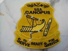 WESTPAC 66-67 USS CANOPUS SIMON LAKE - SUBMARINE TENDER AS 34 PATCH