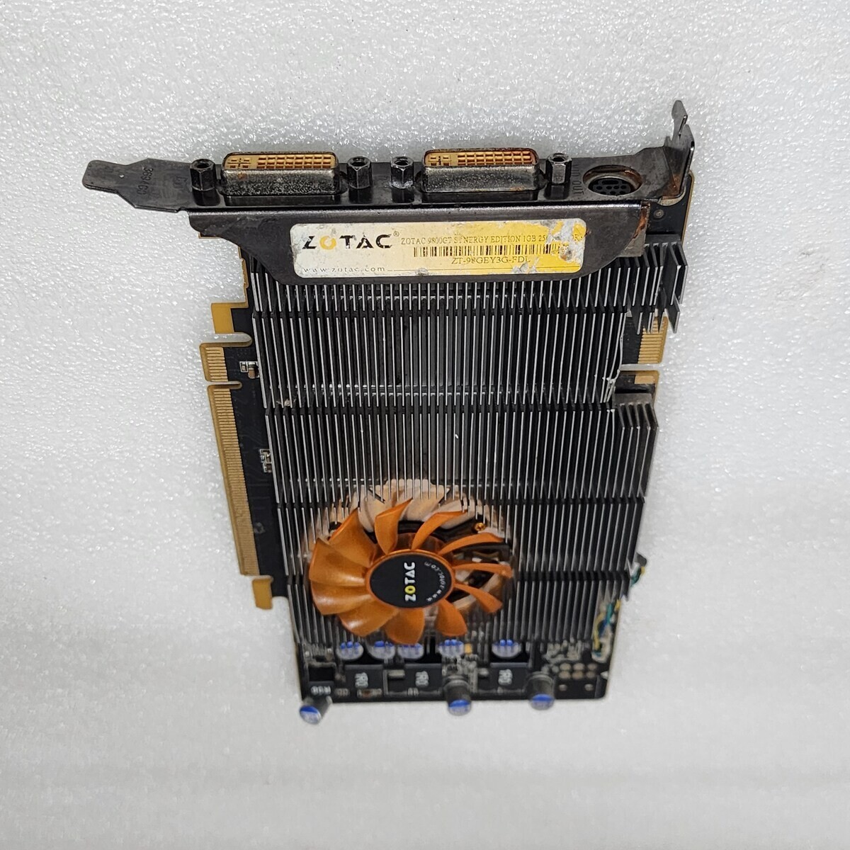 ZOTAC ZT-98GEY3G-FDL 9800GT SYNERGY EDITION 1GB | eBay