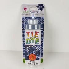 Create Basics BLUE Tie Dye 9 Piece Kit Create Up To 3 Projects FREE SHIPPING