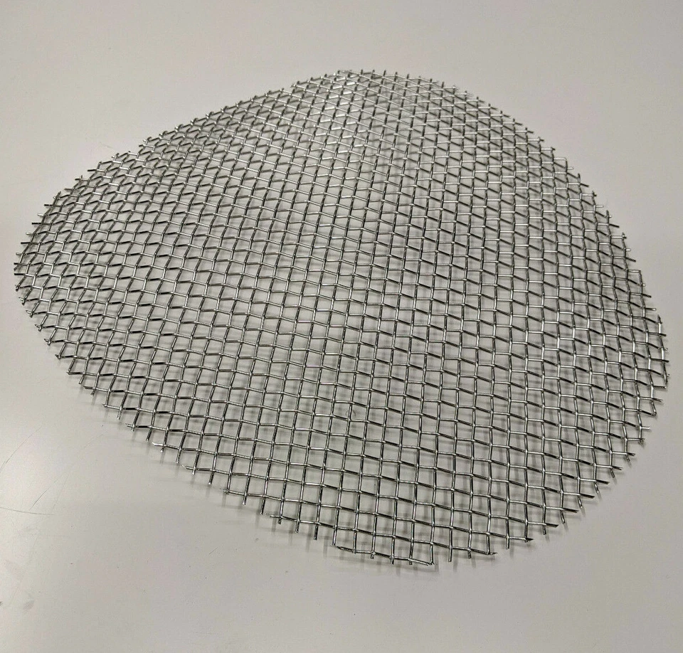 Inserto de rejilla de malla tejida de acero inoxidable genuino Jaguar tipo S 99-02 Foto 3 de 4